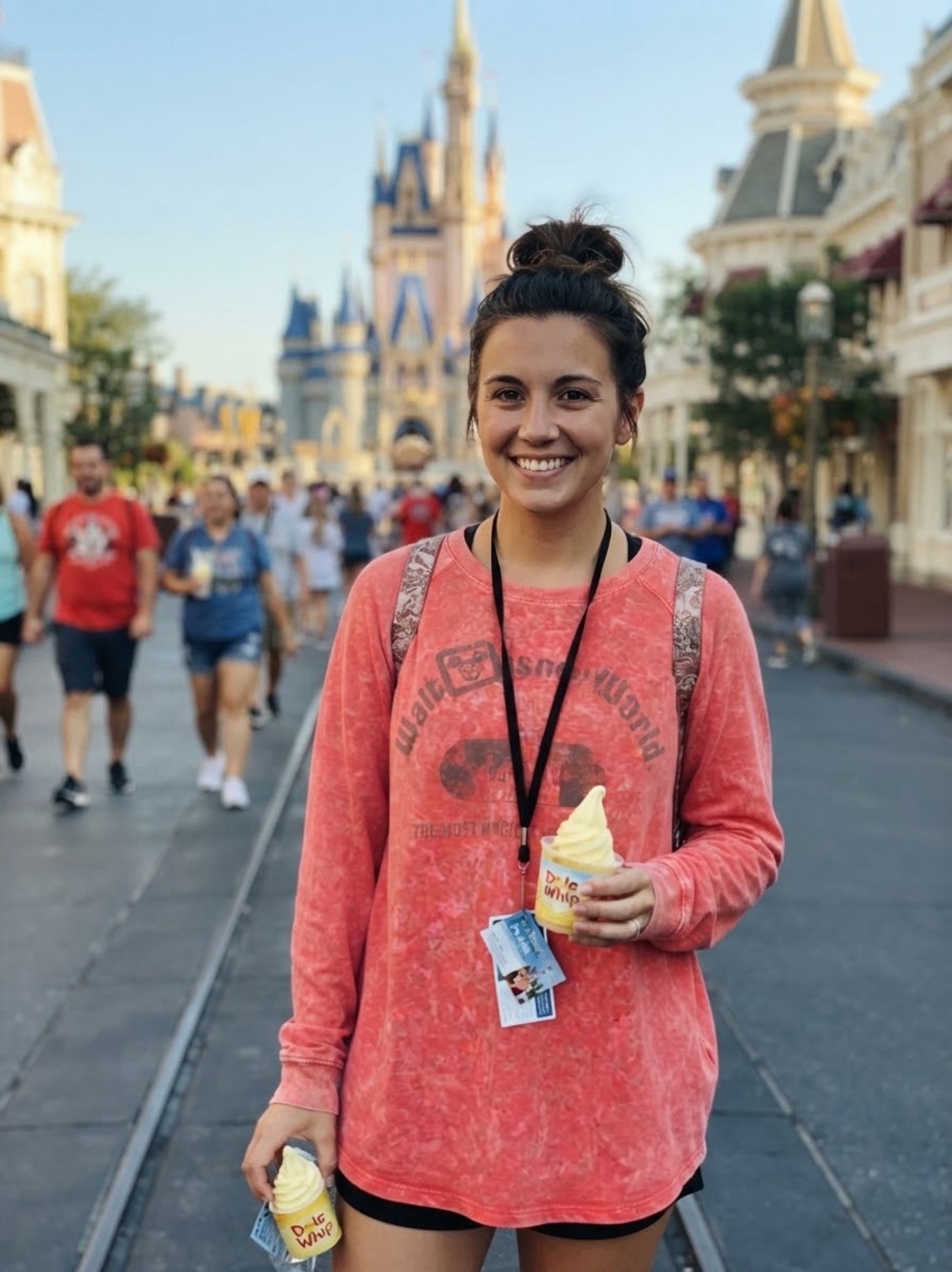 Disney | Walt Disney World Long-Sleeve Super Soft Thin Graphic Sweatshirt |Sz 1X